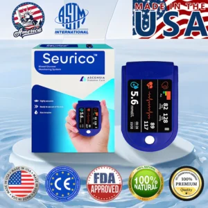 Seurico™ Next-Generation Intelligent Multifunctional Non-Invasive Laser Blood Glucose Meter 99.9% Accuracy