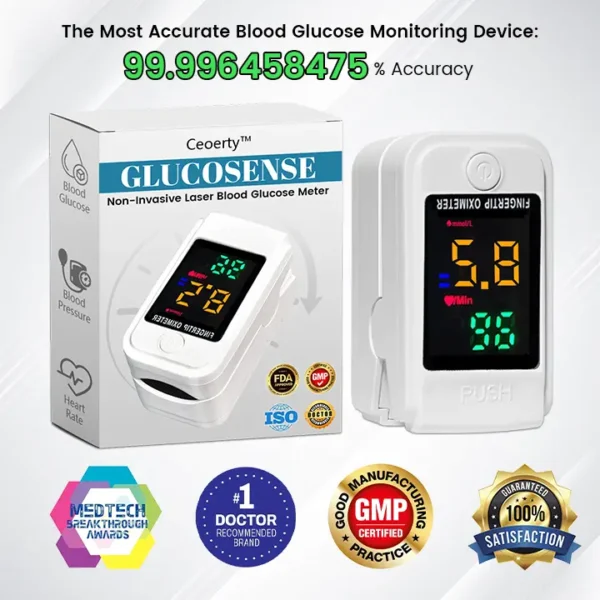 Winter Sale Ceoerty™ GlucoSense Non-Invasive Laser Blood Glucose Meter - Image 3