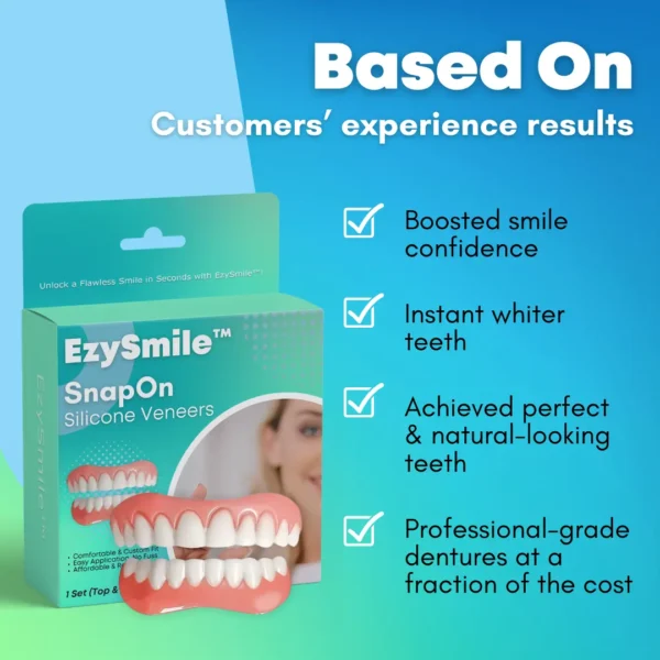 Winter Sale EzySmile™ SnapOn Silicone Veneers - Image 6