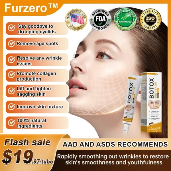 Winter Sale Furzero™ Botox Bee Venom Wrinkle Removal Cream - Image 2