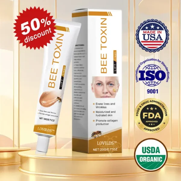 Winter Sale LOVILDS™ Bee Toxin Wrinkle Removal Cream - Image 2