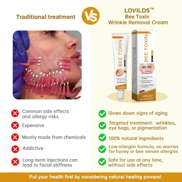 Winter Sale LOVILDS™ Bee Toxin Wrinkle Removal Cream - Image 6