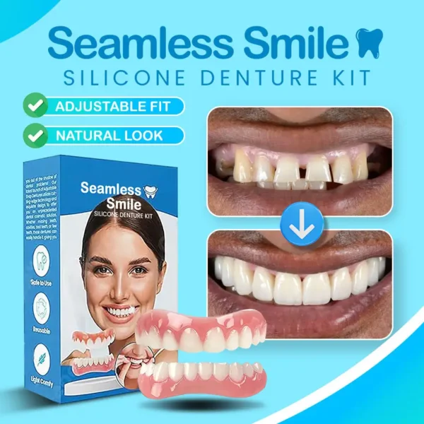 Winter Sale Seamless Smile Silicone Denture Kit - Image 7